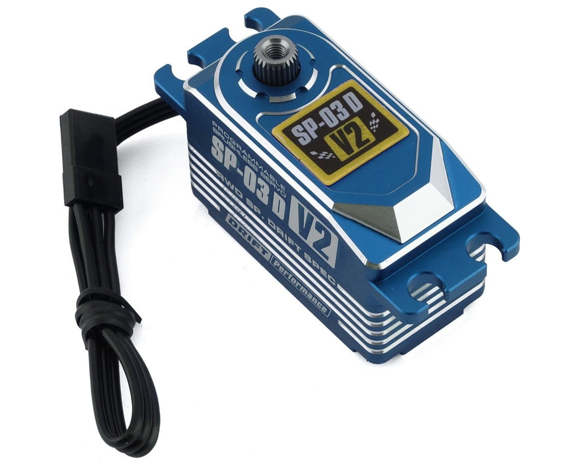 YOKSP-03DV2BL SP-03 D V2 PROGRAMABLE BRUSHLESS DRIFT SERVO (BLUE) (HIGH VOLTAGE)