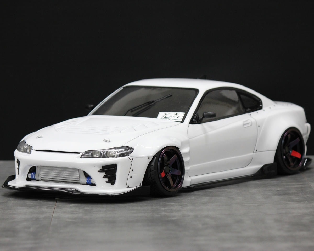 PAB-3213 1/10 NISSAN SILVIA S15 BLS BN-SPORTS DRIFT BODY SET (CLEAR) (257-260MM)