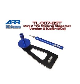 ARR ARR TL-007-BST MINI-Z TIRE STICKING STAGE SET V2: BLUE