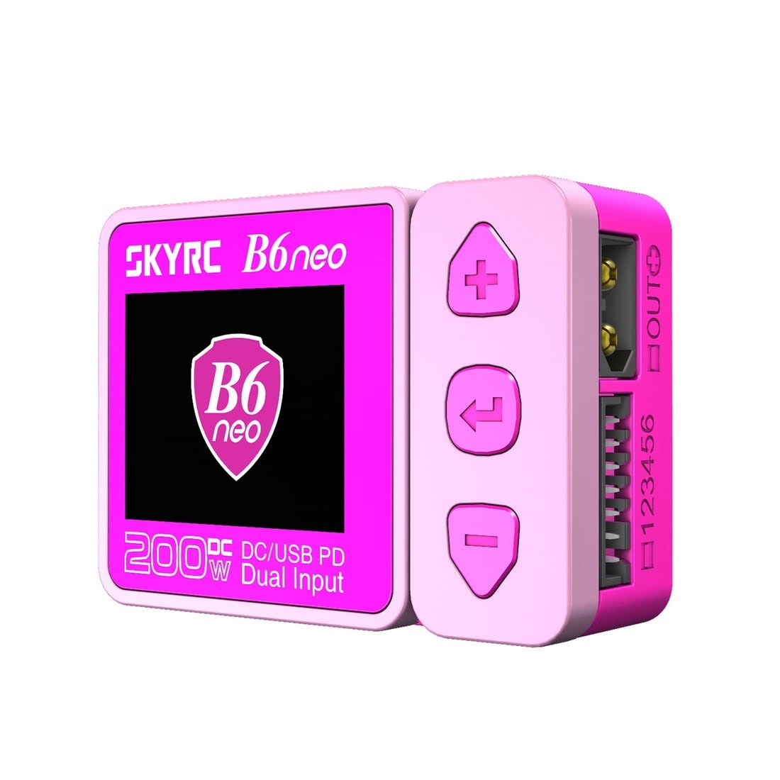 SKY-100198-04 B6NEO LIPO/LIHV/LIFE DC BATTERY CHARGER (6S/10A/200W): PINK
