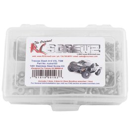 RC SCREWZ RCZTRA103 STAINLESS STEEL SCREW KIT FOR TRAXXAS SLASH 4X4 VXL