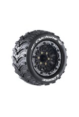 LOUISE LOULT3310SX  MFT MT-CYCLONE SOFT 1/10 MONSTER TRUCK TIRES, 12, 14, 17MM REMOVABLE HEX - 1 PAIR