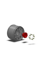 LOUISE LOULT3309SX MFT MT-UPHILL SOFT 1/10 MONSTER TRUCK TIRES, 12, 14, 17MM REMOVABLE HEX - 1 PAIR