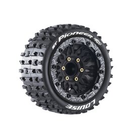 LOUISE LOULT3312SX MFT ST-PIONEER SOFT 1/10 STADIUM TRUCK, 0 & 1/2" OFFSET, 12, 14, 17MM REMOVABLE HEX