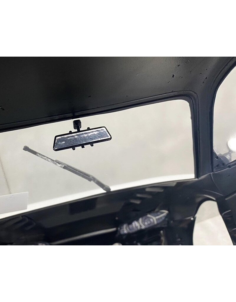 PANDORA RC PABAPA-1548 1/10 SCALE REAR VIEW MIRROR SET (TYPE B) (MINIATURE SCALE DRIFT ACCESSORY)