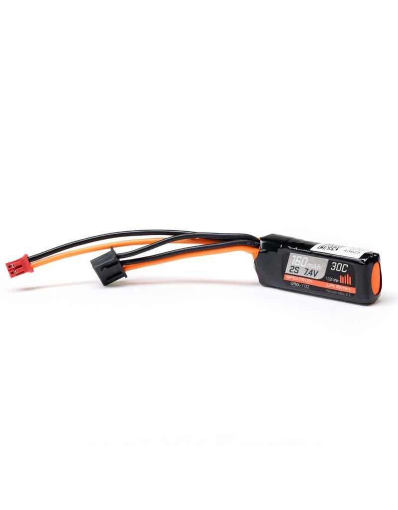 SPEKTRUM SPMX-1122 7.4V 160MAH 2S 30C LIPO BATTERY: PH2.0