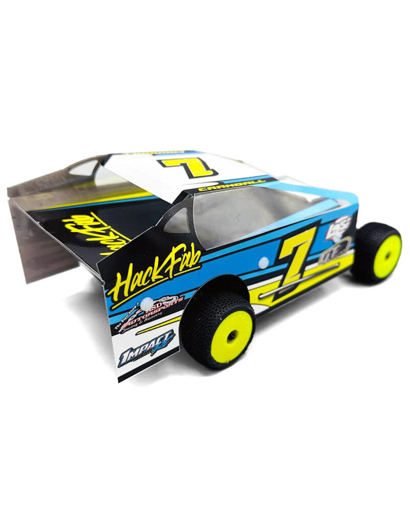 HACKFAB HFB20110 LOSI MICRO-B 1/24 EDM BODY (CLEAR) (.010")