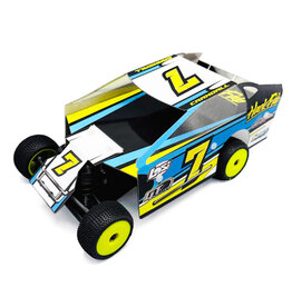 HACKFAB HFB20110 LOSI MICRO-B 1/24 EDM BODY (CLEAR) (.010")