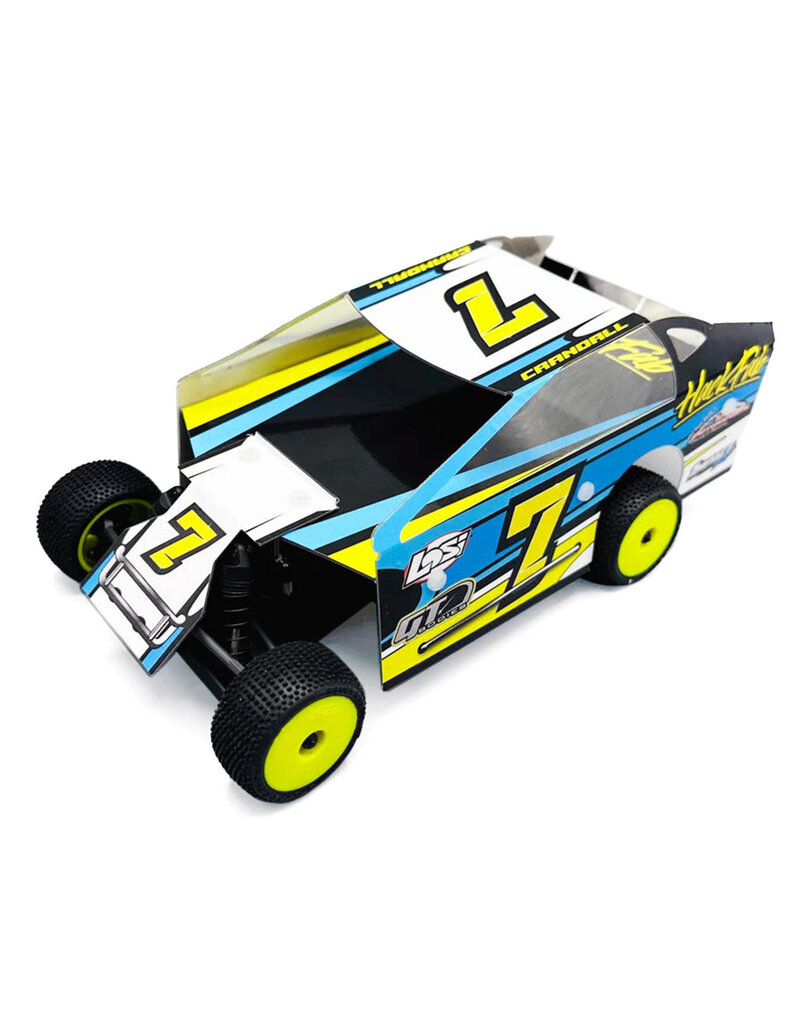 HACKFAB HFB20110 LOSI MICRO-B 1/24 EDM BODY (CLEAR) (.010")