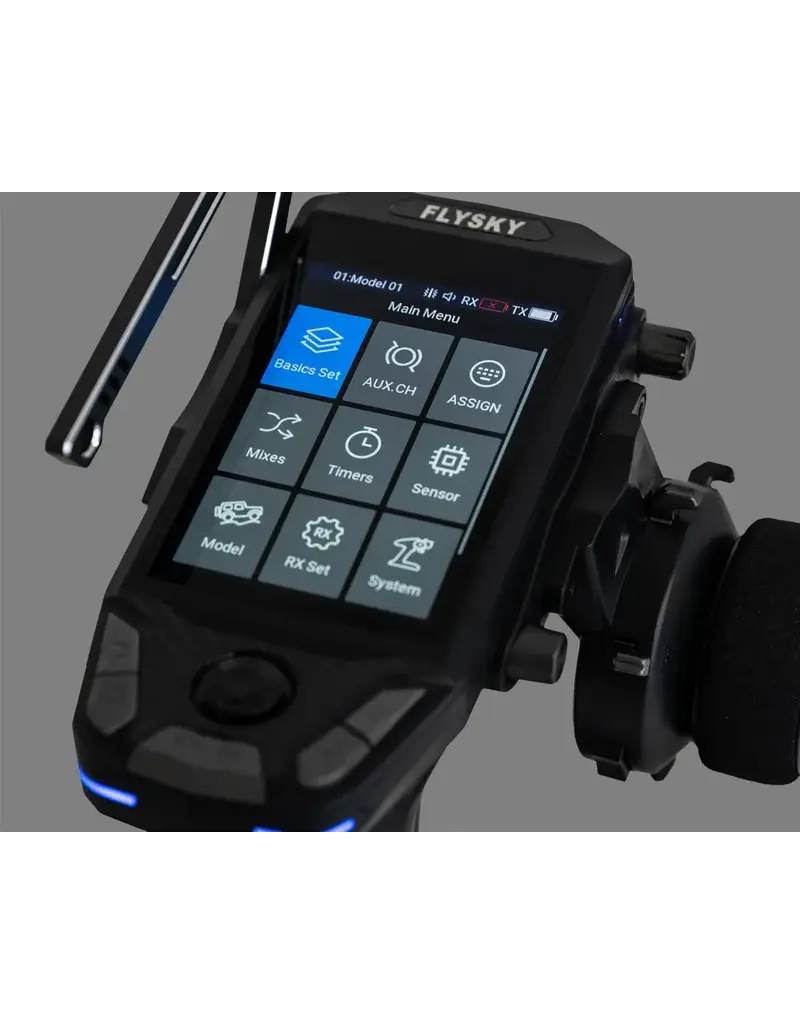 FLYSKY FSY-FS-G11P G11P ANT 11-CHANNEL 2.4GHZ TRANSMITTER W/R11P RECEIVER