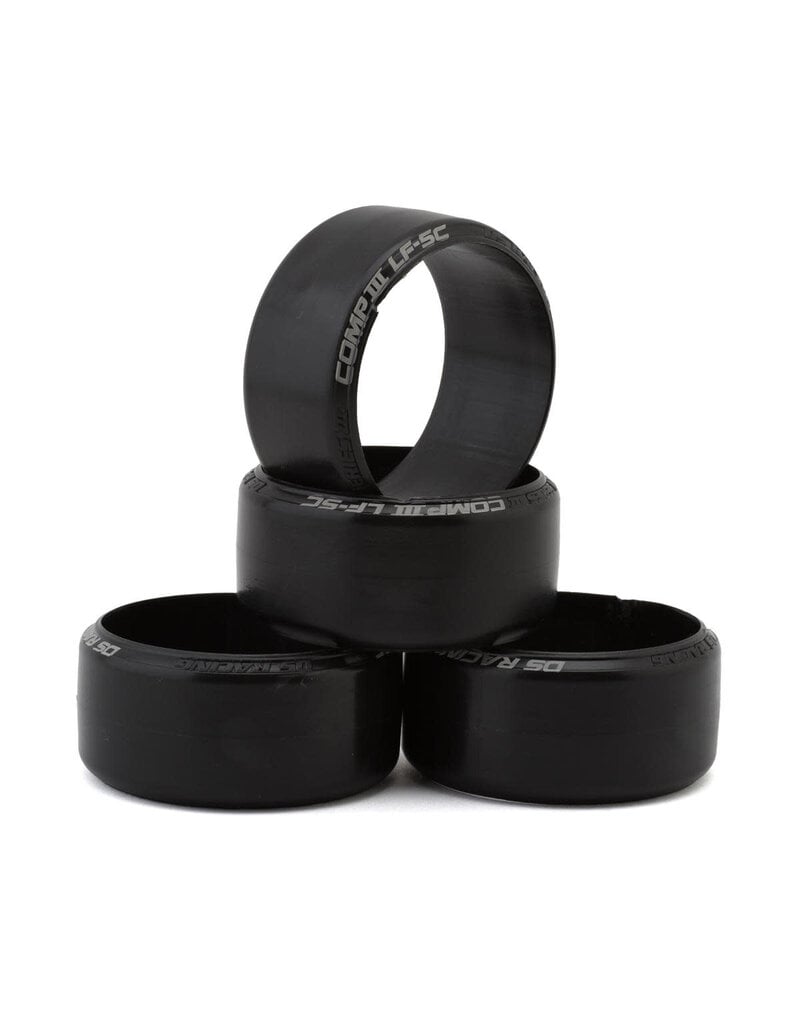 DS RACING DSC-CS3-LF5C-29 Competition III 29mm Wide Slick Drift Tires (4) (LF-5C) DSC-CS3-LF5C-29 COMPETITION III 29MM WIDE SLICK DRIFT TIRES (4) (LF-5C)