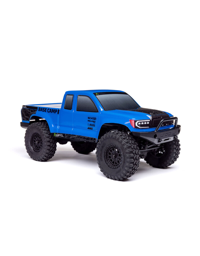 AXIAL AXI-1219T2 1/24 SCX24 BASE CAMP 4X4 CRAWLER RTR: BLUE