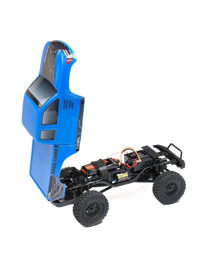 AXIAL AXI-1219T2 1/24 SCX24 BASE CAMP 4X4 CRAWLER RTR: BLUE