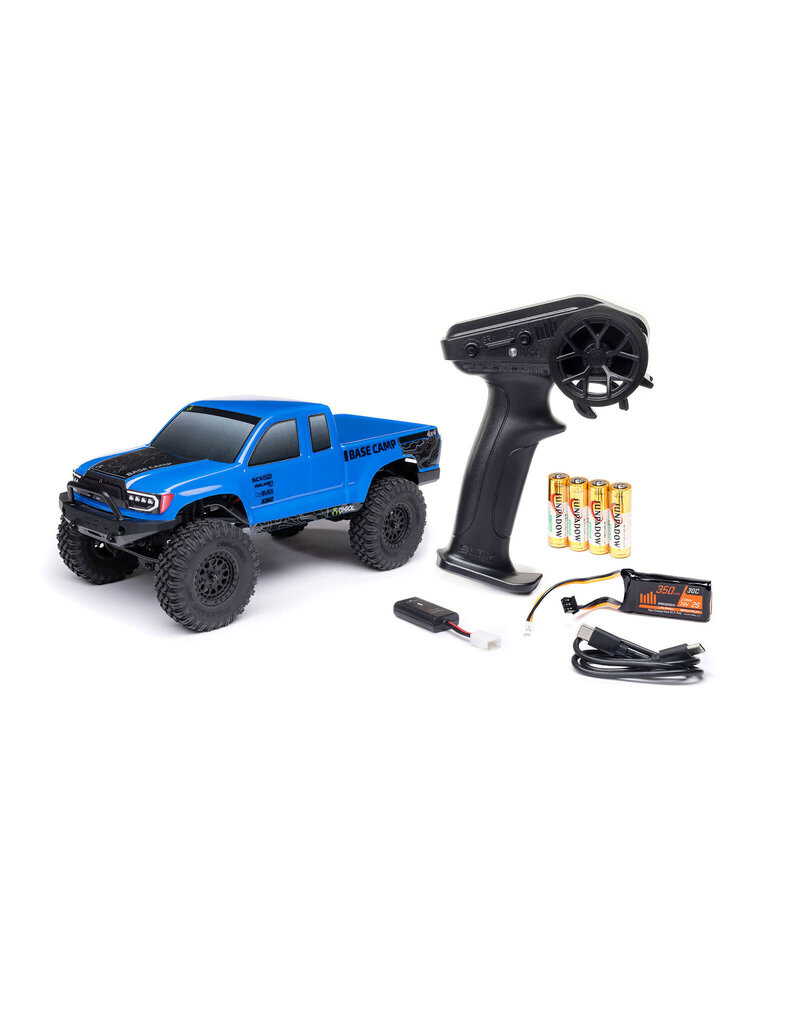 AXIAL AXI-1219T2 1/24 SCX24 BASE CAMP 4X4 CRAWLER RTR: BLUE