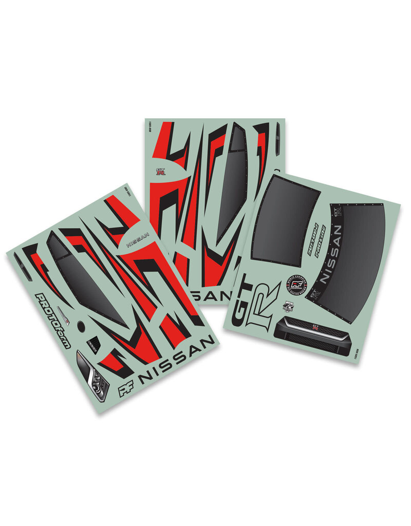 PROTOFORM PRM158514 1/10 NISSAN GT-R R35 PRO MOD TOUGH-COLOR BODY, DRAG CAR: GRAY