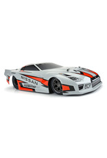 PROTOFORM PRM158514 1/10 NISSAN GT-R R35 PRO MOD TOUGH-COLOR BODY, DRAG CAR: GRAY