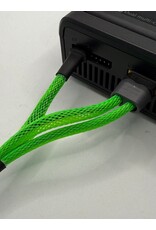 SILVER HORSE SHRC SH0833-G QUICK DRAW BULLET CABLE 50CM GREEN