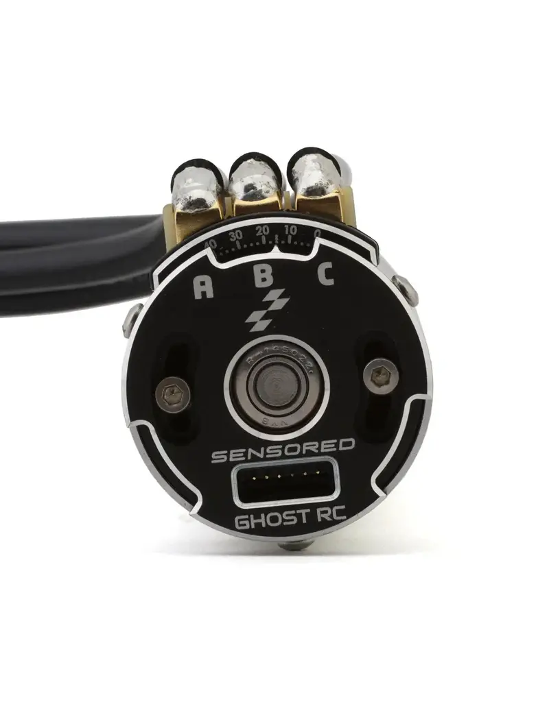 GHOST RC GOS020-0289-00 COBRA 8 ACE NO PREP DRAG BRUSHLESS ESC W/1412 SENSORED MOTOR COMBO (4300KV) (ADJUSTABLE ENDBELL)