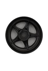 HAYASHI GARAGE HG-20168 NIZ 5-SPOKE MULTIPIECE STYLE 1/10 DRIFT WHEELS (GOLD) (2) (8MM OFFSET) W/12MM HEX