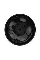 HAYASHI GARAGE HG-20208 EURO VIP DISH STYLE 1/10 DRIFT WHEELS (BLACK) (2) (8MM OFFSET) W/12MM HEX