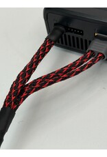 SILVER HORSE SHRC SH0825-B/R QUICK DRAW BULLET CABLE 50CM BLACK/ RED