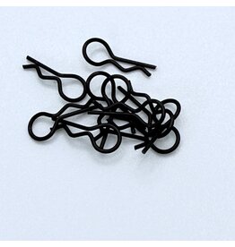 SILVER HORSE SHRC SH0710 BODY CLIPS BLACK