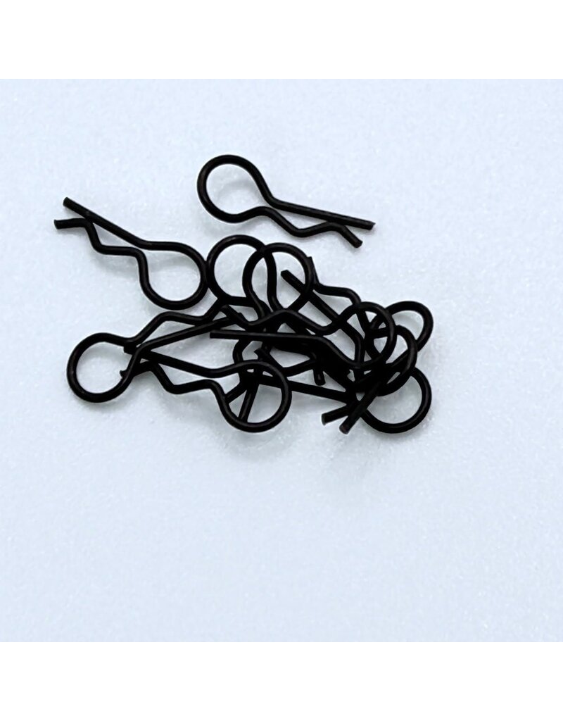 SILVER HORSE SHRC SH0710 BODY CLIPS BLACK