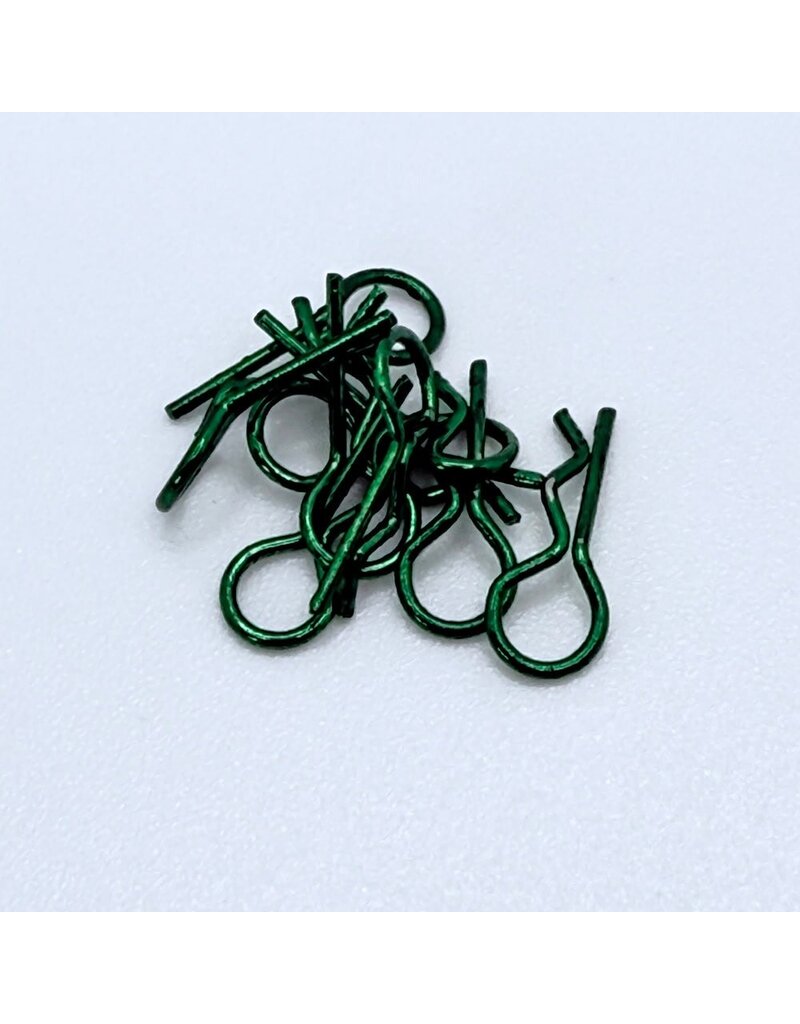 SILVER HORSE SHRC SH0712 BODY CLIPS GREEN