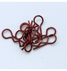 SILVER HORSE SHRC SH0716 BODY CLIPS RED