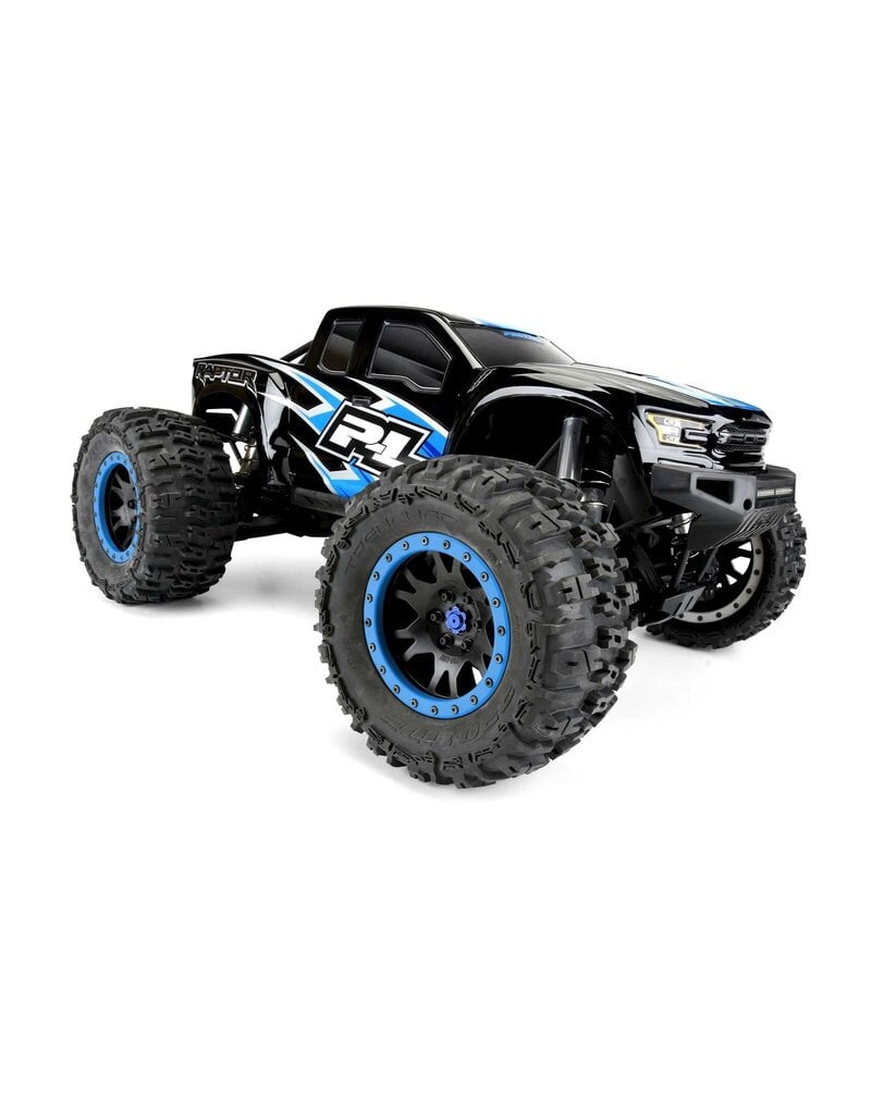 PROLINE RACING PRO348218 PRE-CUT 2017 FORD F-150 RAPTOR BLACK BODY X-MAXX