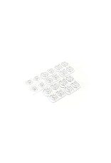 KYOSHO KYOMZH131WB RE30 MULTI OFFSET WHEEL SET II: WHITE  (20)