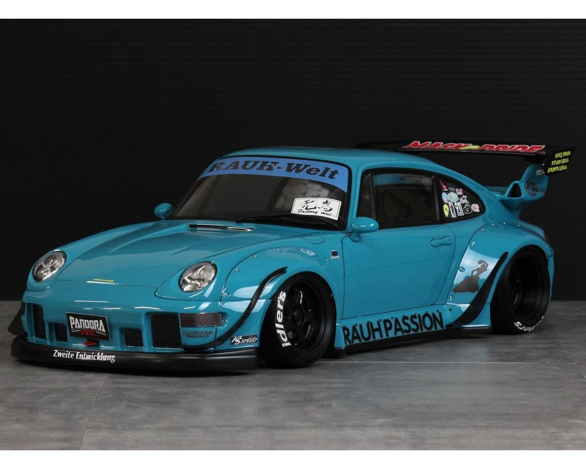 PAB-3210 1/10 RWB/RAUH-WELT BEGRIFF 933 DRIFT BODY SET (LIMITED EDITION) (CLEAR) (257-260MM)
