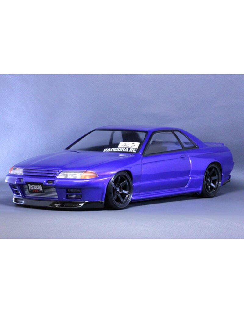 PANDORA RC PAB-3129 1/10 NISSAN SKYLINE BNR32 GT-R DRIFT BODY SET (CLEAR) (258-262MM)