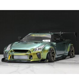 PANDORA RC PAB-3207 1/10 NISSAN GT-R R35 DRIFT BODY SET (CLEAR) (257-260MM)