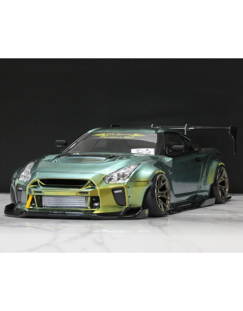 PANDORA RC PAB-3207 1/10 NISSAN GT-R R35 DRIFT BODY SET (CLEAR) (257-260MM)