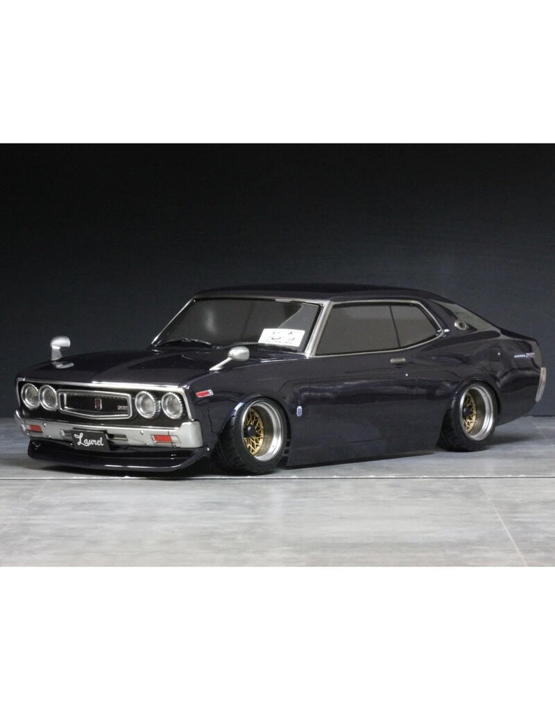 PANDORA RC PAB-3220 1/10 NISSAN LAUREL C130 "BUTAKETS" DRIFT BODY SET (CLEAR) (257-260MM)