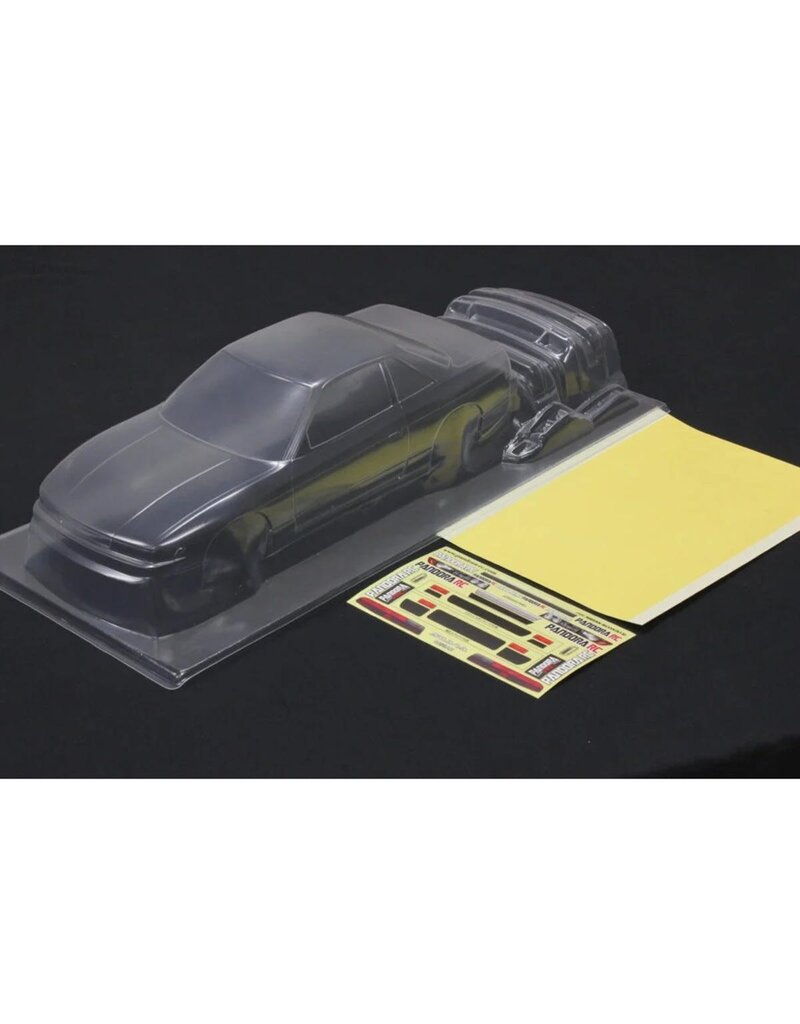 PANDORA RC PAB-3123 1/10 NISSAN S13 SILVIA DRIFT BODY SET (CLEAR) (257-260MM)