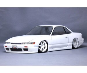 PAB-3123 1/10 NISSAN S13 SILVIA DRIFT BODY SET (CLEAR) (257-260MM