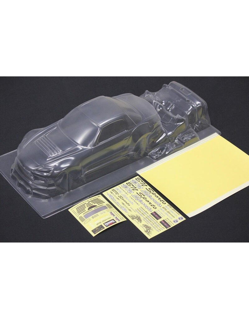 PANDORA RC PAB-3217 1/10 HONDA S2000 BLS-LIGHT BN-SPORTS DRIFT BODY SET (CLEAR) (257-260MM)