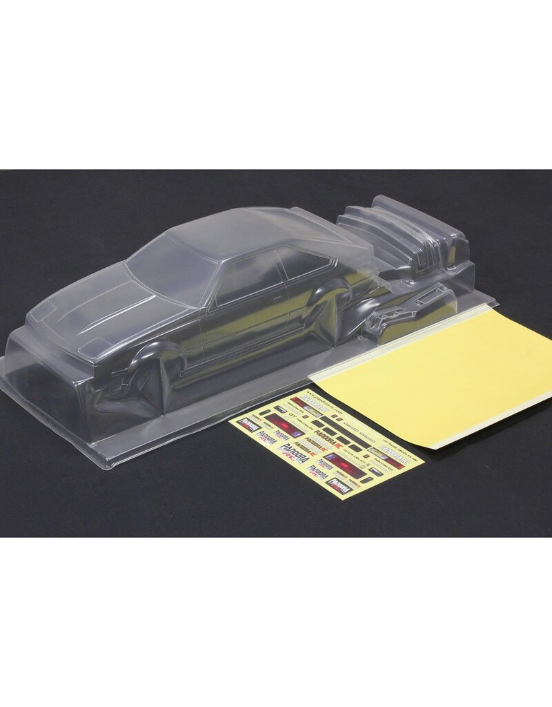 PANDORA RC PAB-3193 1/10 TOYOTA CELICA XX A60 DRIFT BODY SET (CLEAR) (257-260MM)