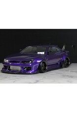 PANDORA RC PAB-3195 1/10 NISSAN SILVIA S15 ORIGIN LABO RAIJIN DRIFT BODY SET (CLEAR) (257-260MM)