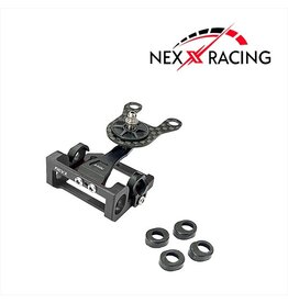 NEXX RACING NX-408-B MOTOR MOUNT FOR MR04: BLACK