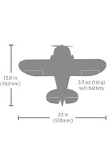 E-FLITE EFLU61500 UMX GEE BEE R-2 BNF BASIC WITH AS3X AND SAFE SELECT