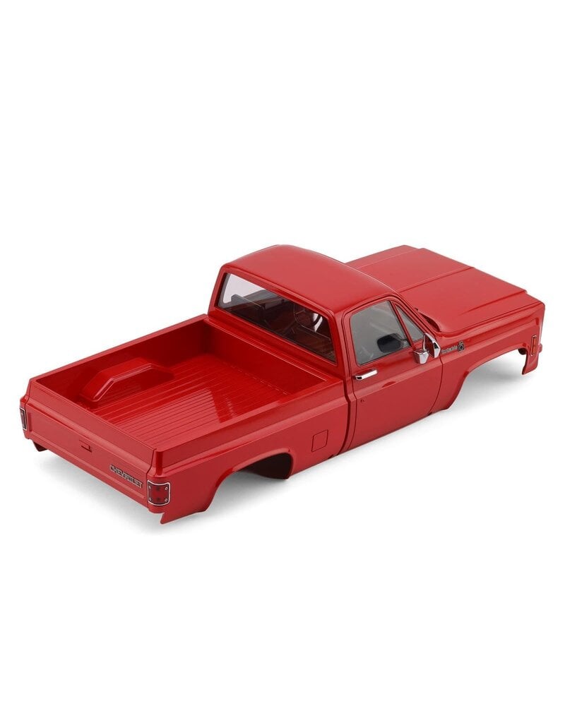 RC4WD RC4ZB0276 CHEVROLET® K10 SCOTTSDALE 1/10 PRE-PAINTED HARD BODY SET (RED)