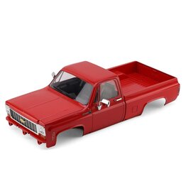 RC4WD RC4ZB0276 CHEVROLET® K10 SCOTTSDALE 1/10 PRE-PAINTED HARD BODY SET (RED)