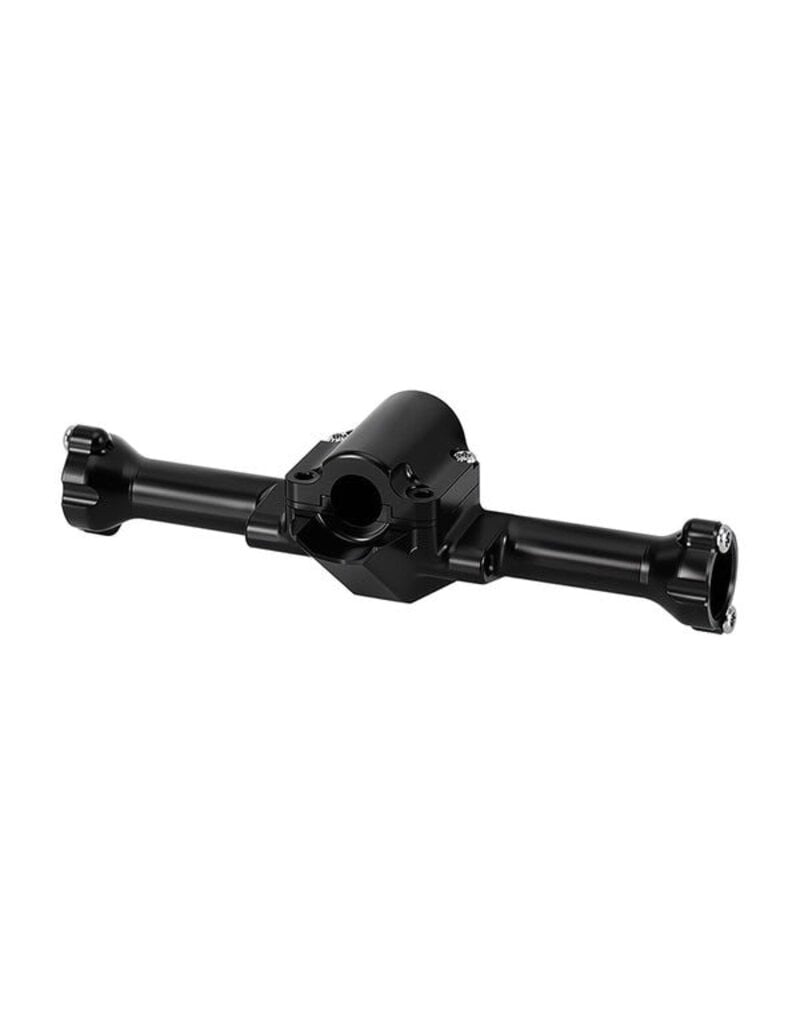 INJORA INJSCX30-10BK AXIAL SCX30 ALUMINUM FRONT & REAR AXLE HOUSINGS SET (BLACK)