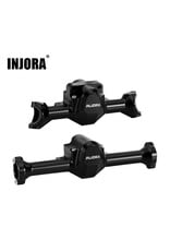 INJORA INJSCX30-10BK AXIAL SCX30 ALUMINUM FRONT & REAR AXLE HOUSINGS SET (BLACK)