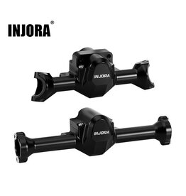 INJORA INJSCX30-10BK AXIAL SCX30 ALUMINUM FRONT & REAR AXLE HOUSINGS SET (BLACK)