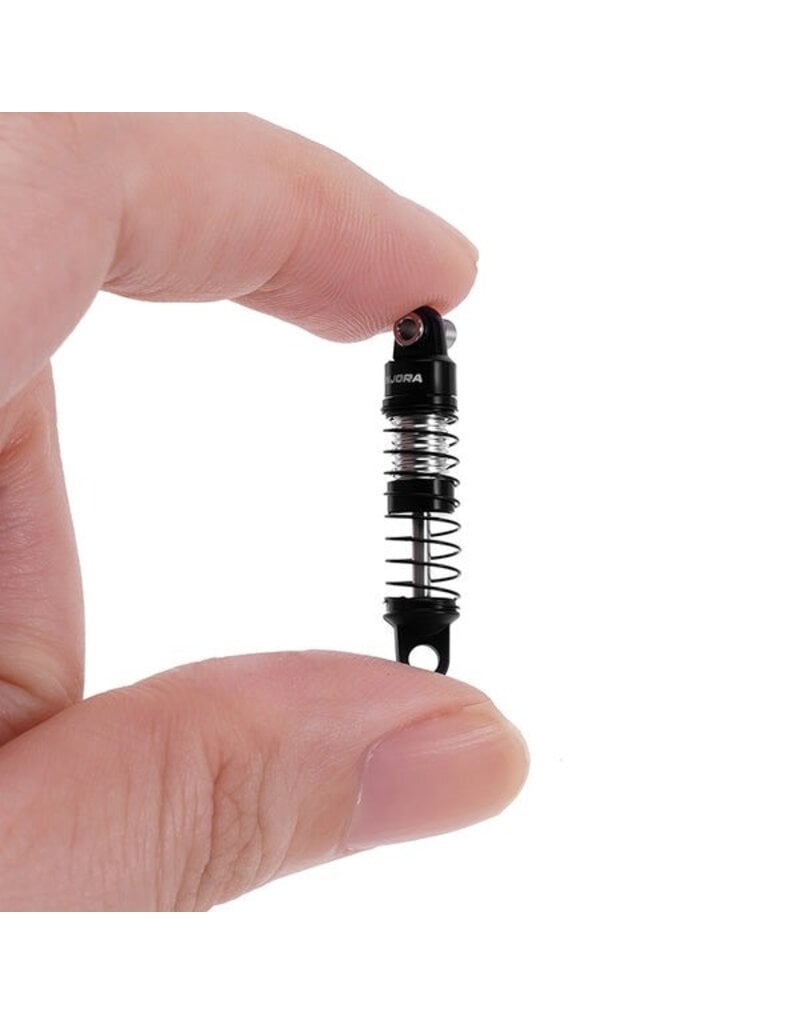 INJORA INJSCX30-08BS AXIAL SCX30 26MM PRE-ASSEMBLED ALUMINUM SHOCK SET (4)