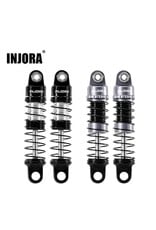 INJORA INJSCX30-08BS AXIAL SCX30 26MM PRE-ASSEMBLED ALUMINUM SHOCK SET (4)